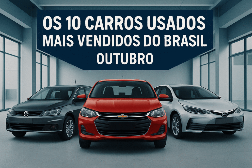 Análise dos 10 Carros Mais Vendidos em Outubro